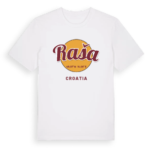 Raša cirkel t-shirt – ekologisk bomull t-shirt från Pinshirt