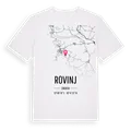 Rovinj karta t-shirt