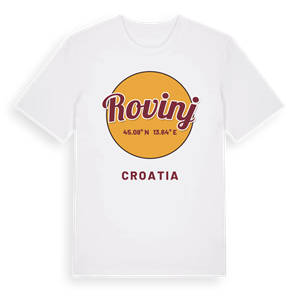 Rovinj cirkel t-shirt – ekologisk bomull t-shirt från Pinshirt