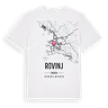 Rovinj karta t-shirt