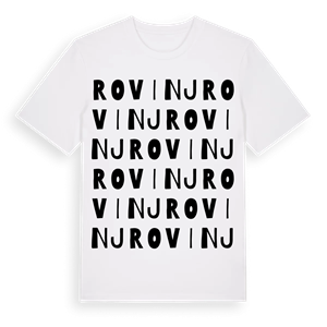 Rovinj ordlek t-shirt – ekologisk bomull t-shirt från Pinshirt