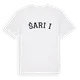 Šarići böjd t-shirt