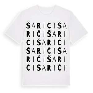 Šarići ordlek t-shirt – ekologisk bomull t-shirt från Pinshirt