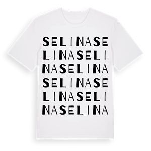 Selina ordlek t-shirt – ekologisk bomull t-shirt från Pinshirt
