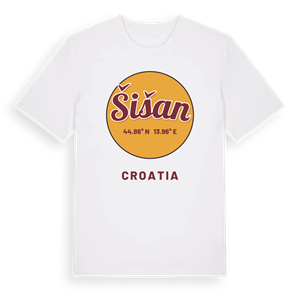 Šišan cirkel t-shirt – ekologisk bomull t-shirt från Pinshirt