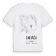 Skitača karta t-shirt