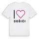 Jag älskar Sošići t-shirt stort tryck