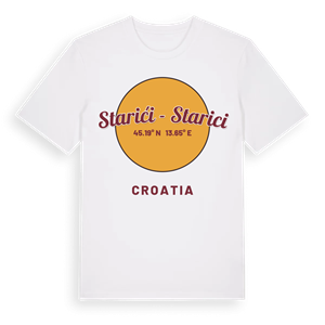 Starići - Starici cirkel t-shirt – ekologisk bomull t-shirt från Pinshirt