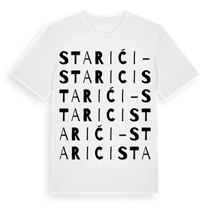 Starići - Starici ordlek t-shirt – ekologisk bomull t-shirt från Pinshirt
