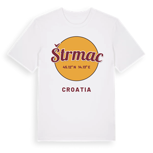 Štrmac cirkel t-shirt – ekologisk bomull t-shirt från Pinshirt