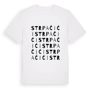 Strpačići ordlek t-shirt – ekologisk bomull t-shirt från Pinshirt