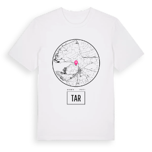 Tar t-shirt – ekologisk bomull t-shirt från Pinshirt