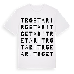 Trgetari ordlek t-shirt – ekologisk bomull t-shirt från Pinshirt