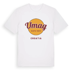 Umag cirkel t-shirt – ekologisk bomull t-shirt från Pinshirt