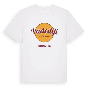 Vadediji cirkel t-shirt – ekologisk bomull t-shirt från Pinshirt