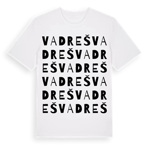 Vadreš ordlek t-shirt – ekologisk bomull t-shirt från Pinshirt