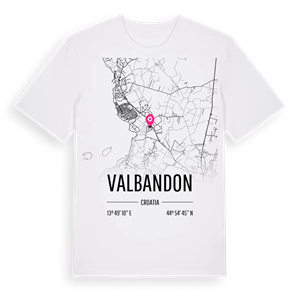 Valbandon karta t-shirt – ekologisk bomull t-shirt från Pinshirt