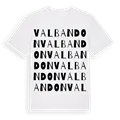 Valbandon ordlek t-shirt