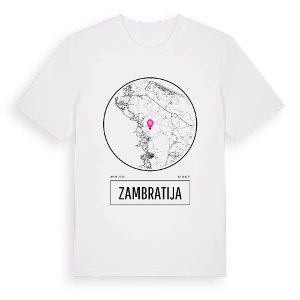 Zambratija t-shirt – ekologisk bomull t-shirt från Pinshirt