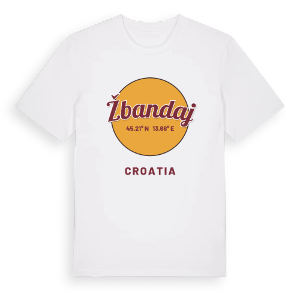 Žbandaj cirkel t-shirt – ekologisk bomull t-shirt från Pinshirt