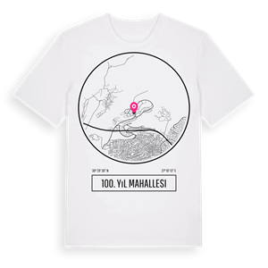 100. Yıl Mahallesi t-shirt – ekologisk bomull t-shirt från Pinshirt