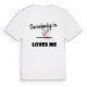 Någon i 16 Eylül Mahallesi älskar mig t-shirt