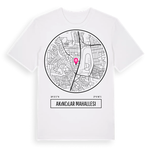 Akıncılar Mahallesi t-shirt – ekologisk bomull t-shirt från Pinshirt