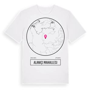 Alaniçi Mahallesi t-shirt – ekologisk bomull t-shirt från Pinshirt