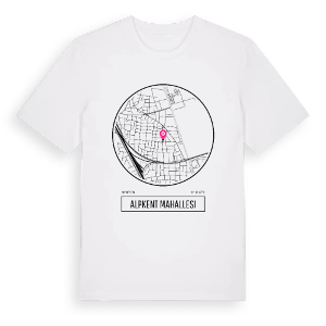 Alpkent Mahallesi t-shirt – ekologisk bomull t-shirt från Pinshirt
