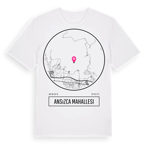 Ansızca Mahallesi t-shirt – ekologisk bomull t-shirt från Pinshirt
