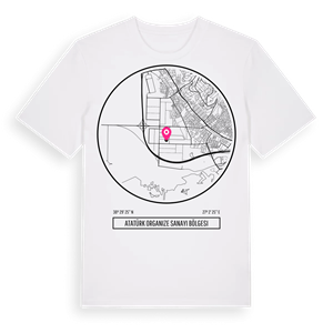Atatürk Organize Sanayi Bölgesi t-shirt – ekologisk bomull t-shirt från Pinshirt