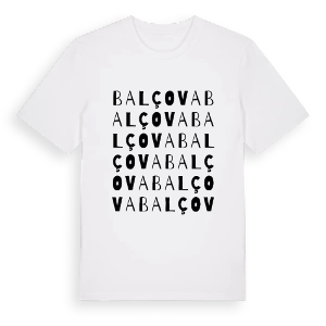 Balçova ordlek t-shirt – ekologisk bomull t-shirt från Pinshirt