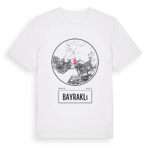Bayraklı t-shirt – ekologisk bomull t-shirt från Pinshirt