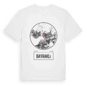 Bayraklı t-shirt – ekologisk bomull t-shirt från Pinshirt