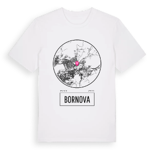 Bornova t-shirt – ekologisk bomull t-shirt från Pinshirt