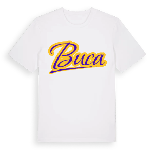 Buca baseball t-shirt – ekologisk bomull t-shirt från Pinshirt
