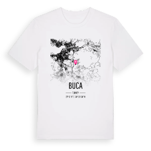Buca karta t-shirt – ekologisk bomull t-shirt från Pinshirt