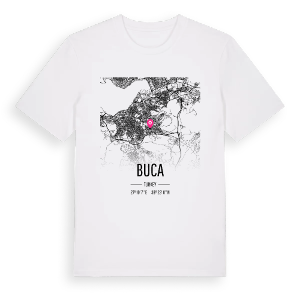 Buca karta t-shirt – ekologisk bomull t-shirt från Pinshirt