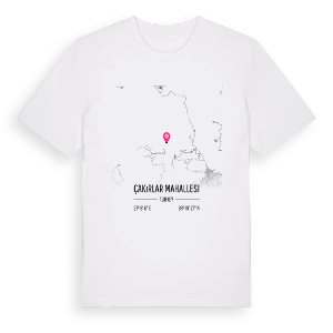 Çakırlar Mahallesi karta t-shirt – ekologisk bomull t-shirt från Pinshirt