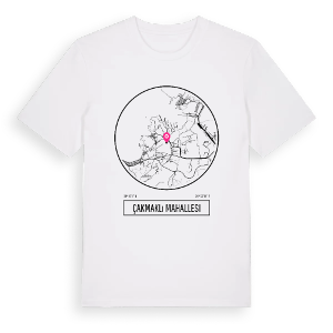 Çakmaklı Mahallesi t-shirt – ekologisk bomull t-shirt från Pinshirt