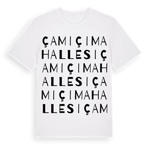 Çamiçi Mahallesi ordlek t-shirt – ekologisk bomull t-shirt från Pinshirt