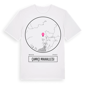 Çamiçi Mahallesi t-shirt – ekologisk bomull t-shirt från Pinshirt