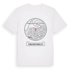 Cengizhan Mahallesi t-shirt – ekologisk bomull t-shirt från Pinshirt