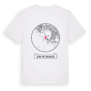 Çetin Emeç Mahallesi t-shirt – ekologisk bomull t-shirt från Pinshirt
