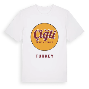 Çiğli cirkel t-shirt – ekologisk bomull t-shirt från Pinshirt