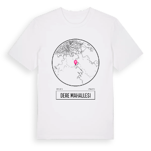 Dere Mahallesi t-shirt – ekologisk bomull t-shirt från Pinshirt