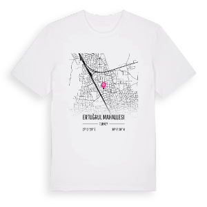 Ertuğrul Mahallesi karta t-shirt – ekologisk bomull t-shirt från Pinshirt