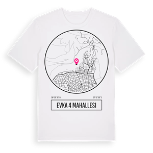 Evka 4 Mahallesi t-shirt – ekologisk bomull t-shirt från Pinshirt