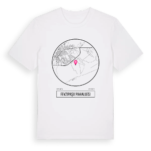 Fevzipaşa Mahallesi t-shirt – ekologisk bomull t-shirt från Pinshirt