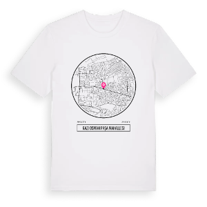 Gazi Osman Paşa Mahallesi t-shirt – ekologisk bomull t-shirt från Pinshirt